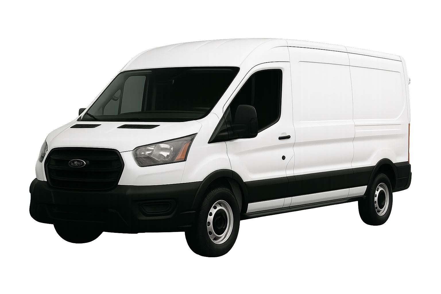 White Transit Van
